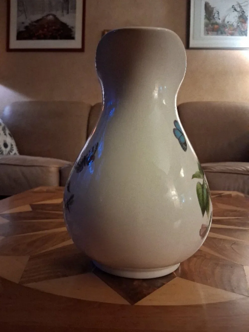 Vintage Portmeirion Ewer/Pitcher Garden Lilac Botanic Garden ~Discontinued Piece